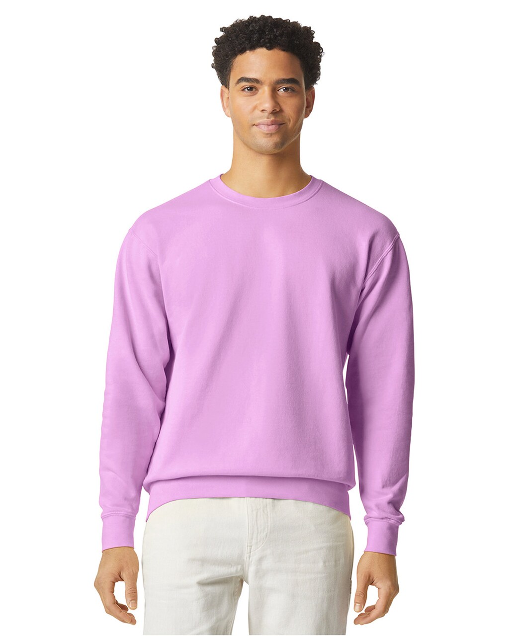Comfort Colors® Unisex Garment-Dyed Lightweight Fleece Crewneck Sweatshirt